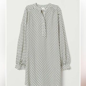 3/50$H&M White long blouse